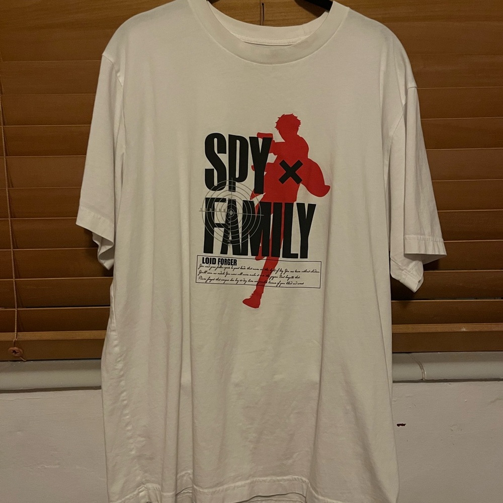 Uniqlo White Spy x Family Tee